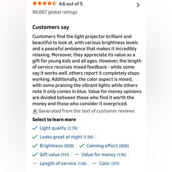 🤩 🌌 💫 BlissLights Sky Lite Projector 📽️ SOLD OUT ONLINE! Amazing Effects! - Picture 6 of 8